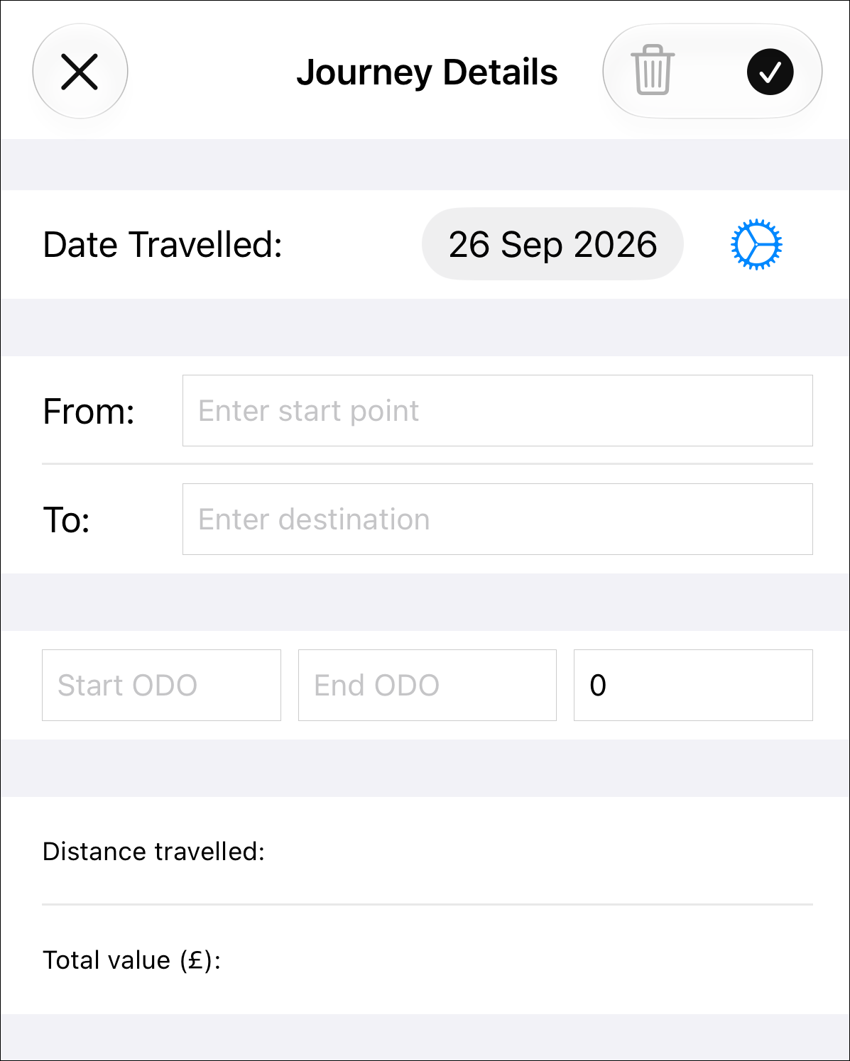 Travel Screenshot